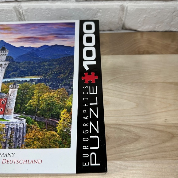 Eurographics Neuschwanstein Castle Puzzle Bavaria Germany 1000 PCS EUC - Picture 5 of 5